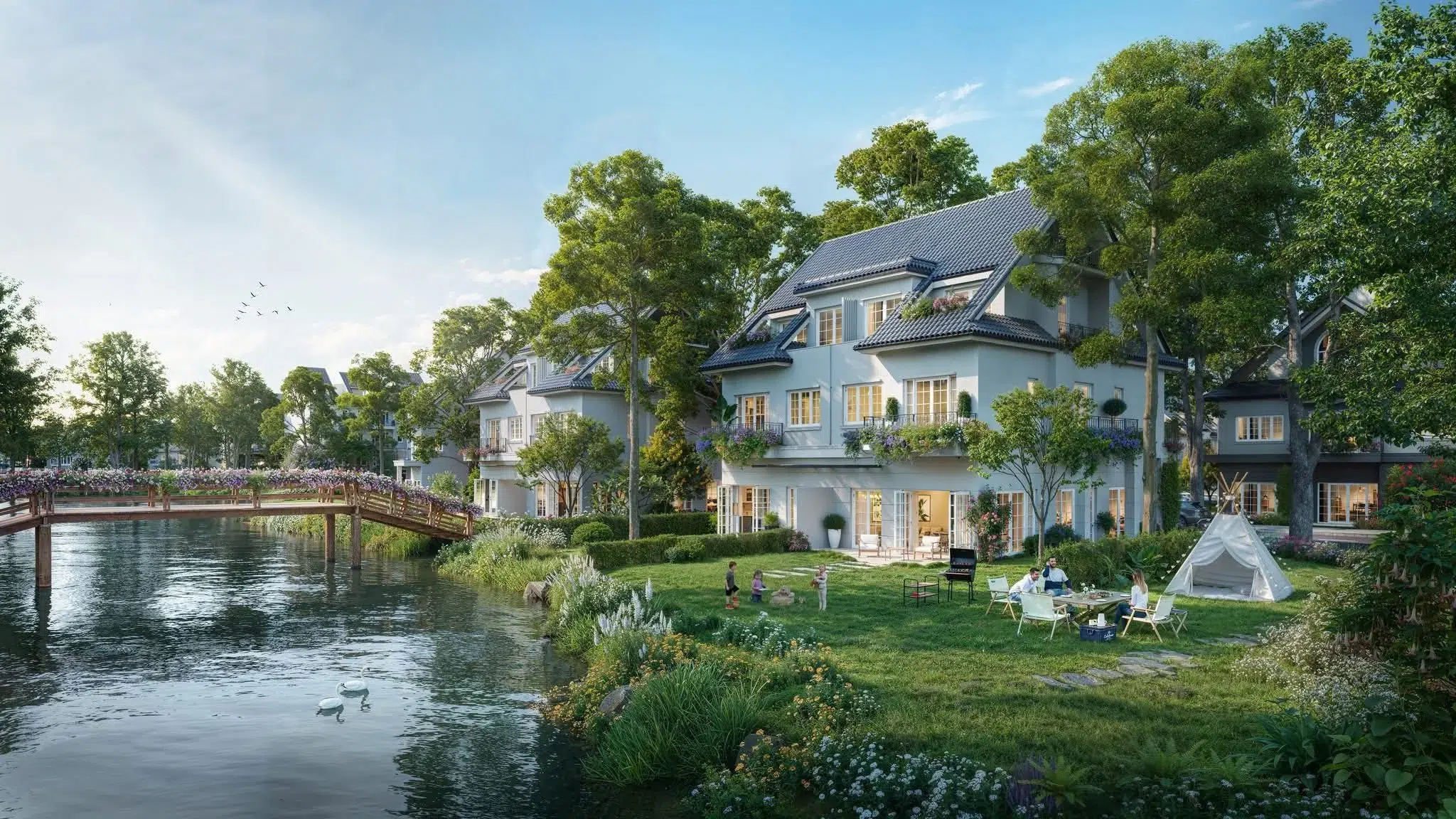 Biet thu dao central island eco central park vinh